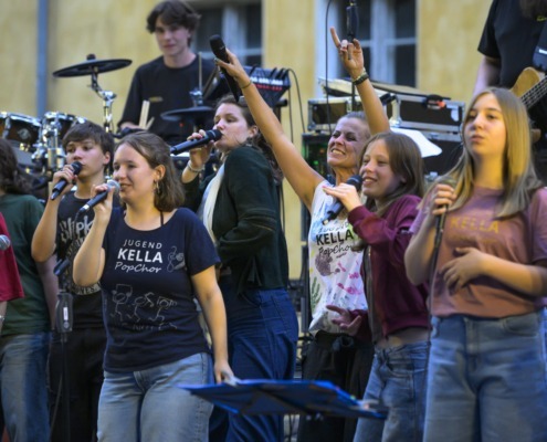 KellaPopChor, Tourabschluss im Joachimthalschen Gymnasium, 15.07